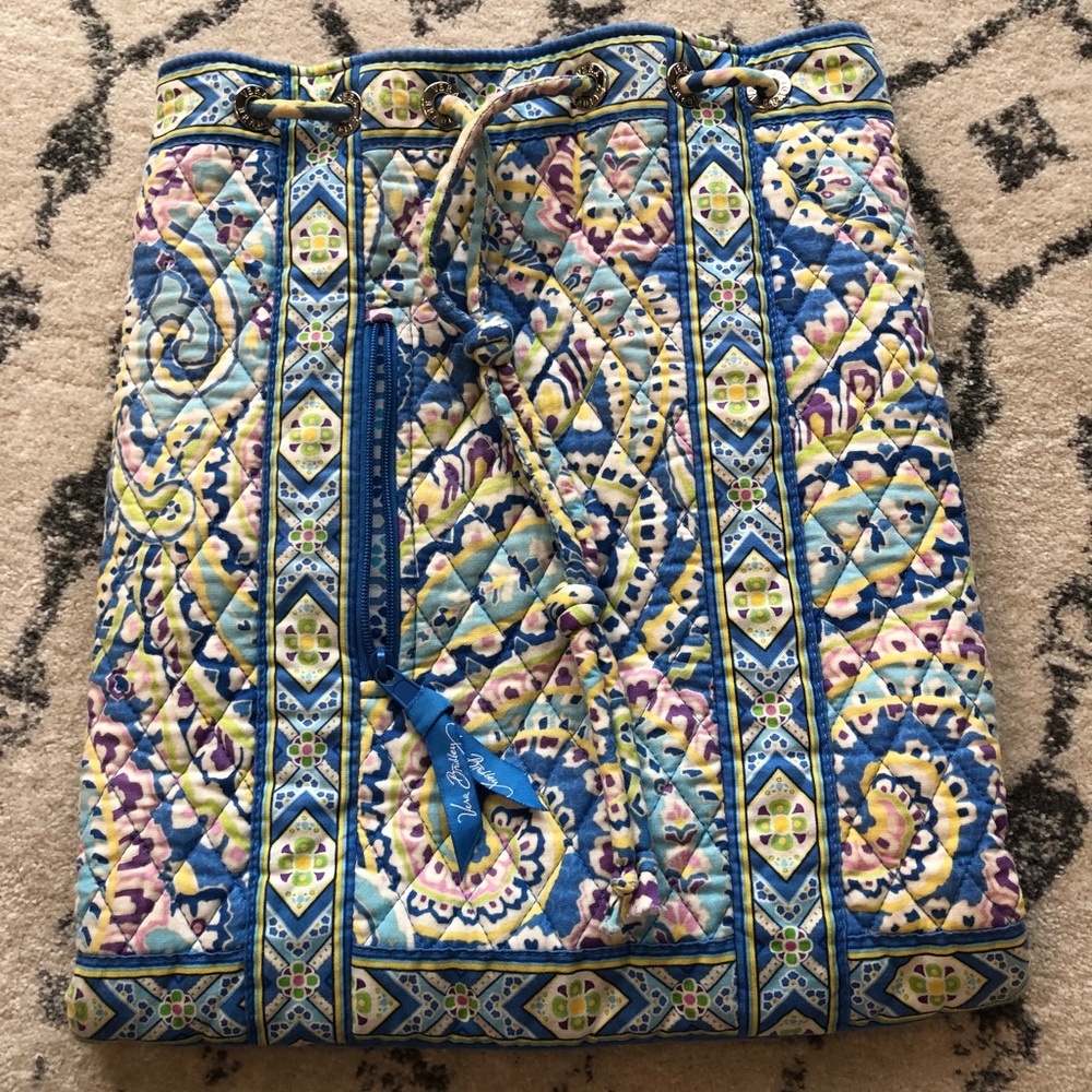Capri Blue Vera Bradley Backpack